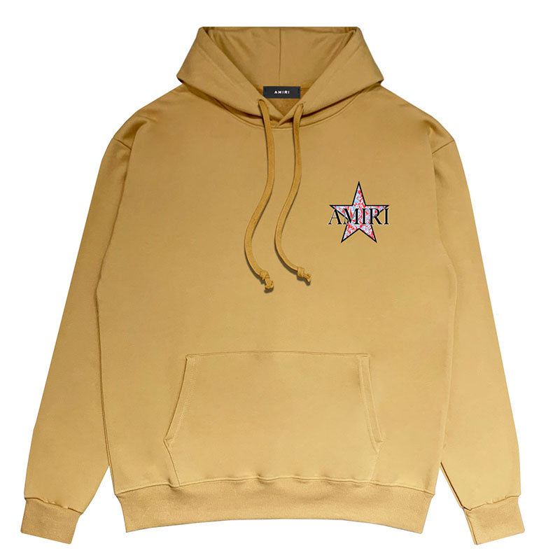 AMIRI Earth-Tone Cotton Hoodie