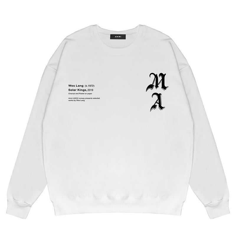 AMIRI Classic Cotton Sweatshirt S066