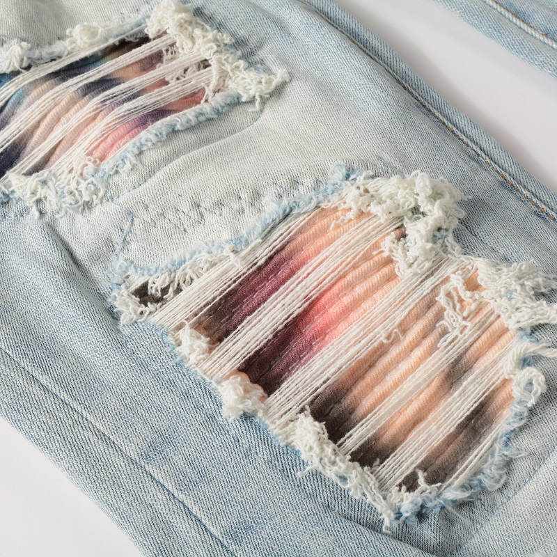 AMIRI Slim Fit Distressed Jeans #6637