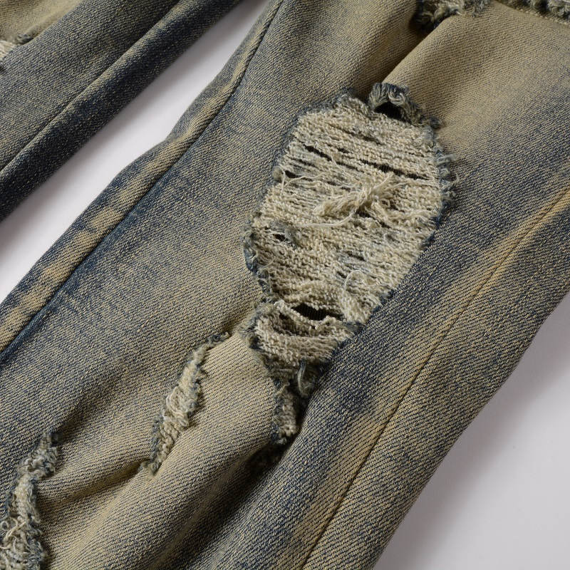 AMIRI Slim Fit Distressed Jeans #6611