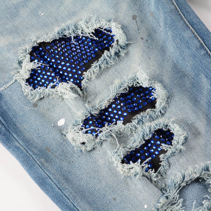 AMIRI Slim Fit Distressed Jeans #6563