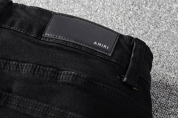AMIRI Black Tie-Dye Core Jeans 649
