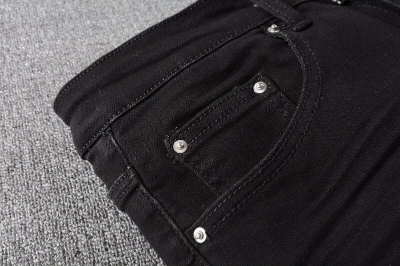 AMIRI Jeans #800 – Slim Fit Distressed Denim