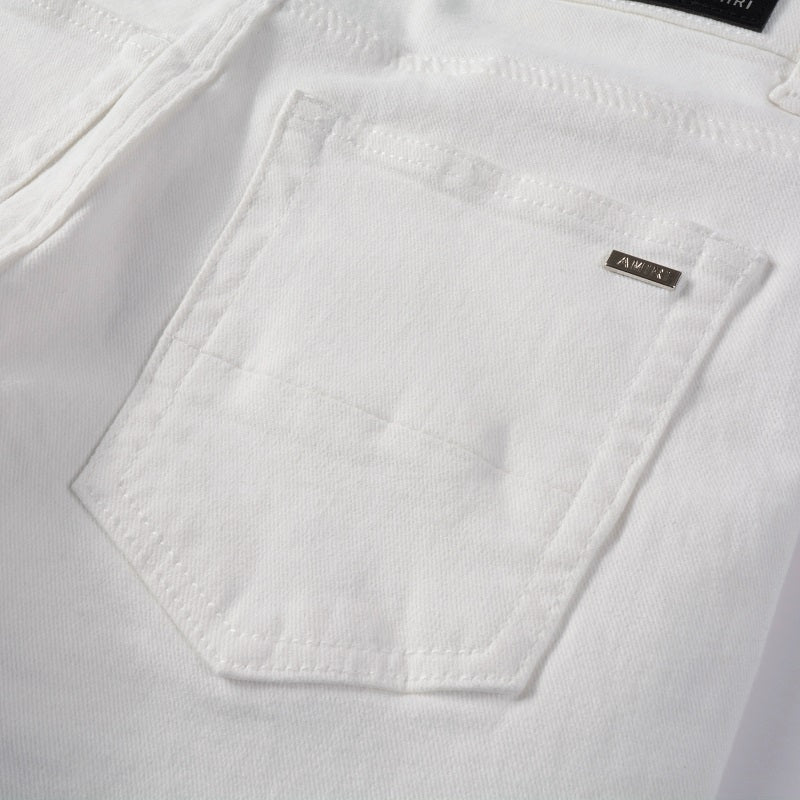 AMIRI Jeans #843 | Slim Fit Distressed Denim