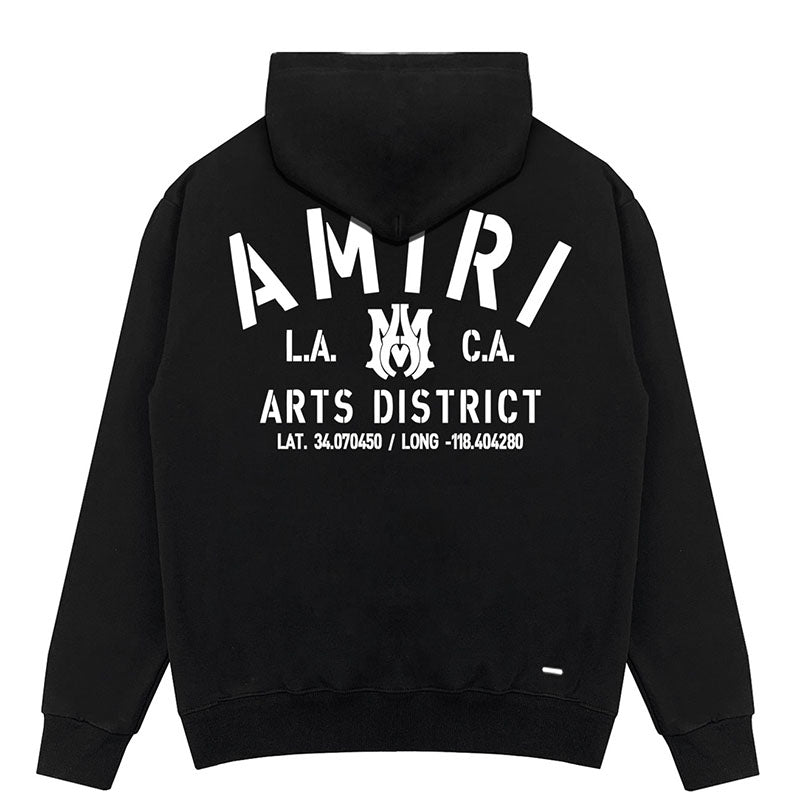 AMIRI Signature Cotton Hoodie