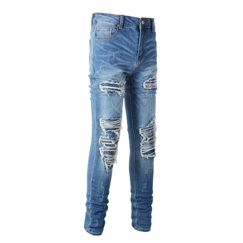 AMIRI Slim Fit Distressed Jeans #6513