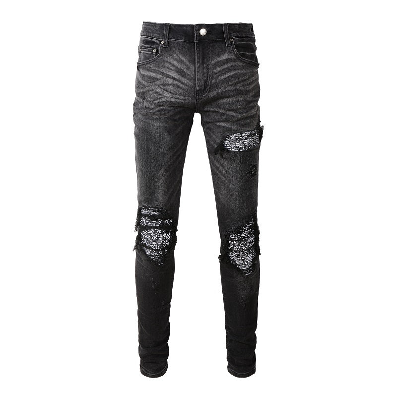 AMIRI Slim Fit Distressed Jeans #8666