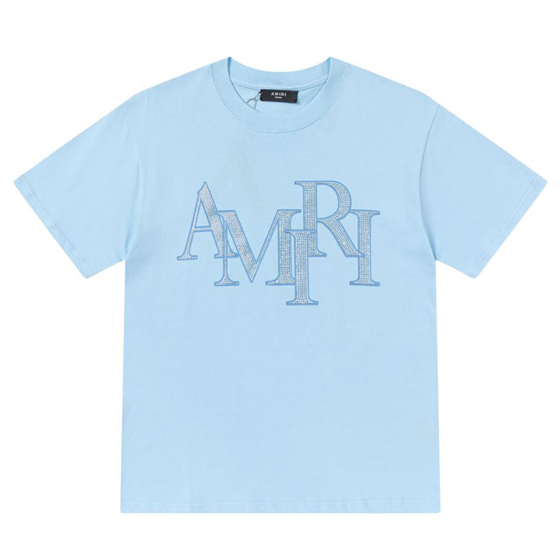 AMIRI Letter Logo Print Cotton T-Shirt