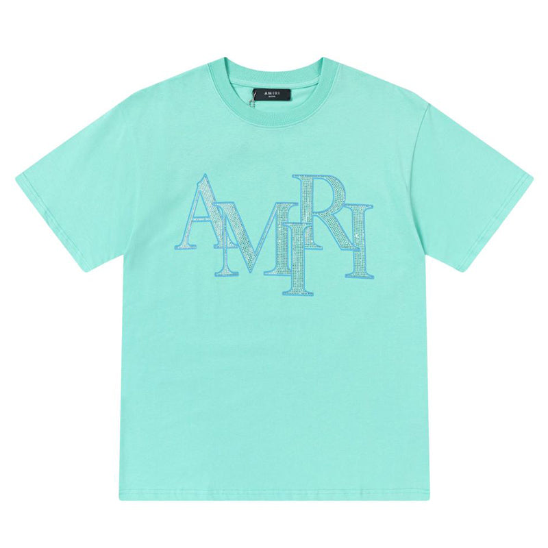 AMIRI Letter Logo Print Cotton T-Shirt