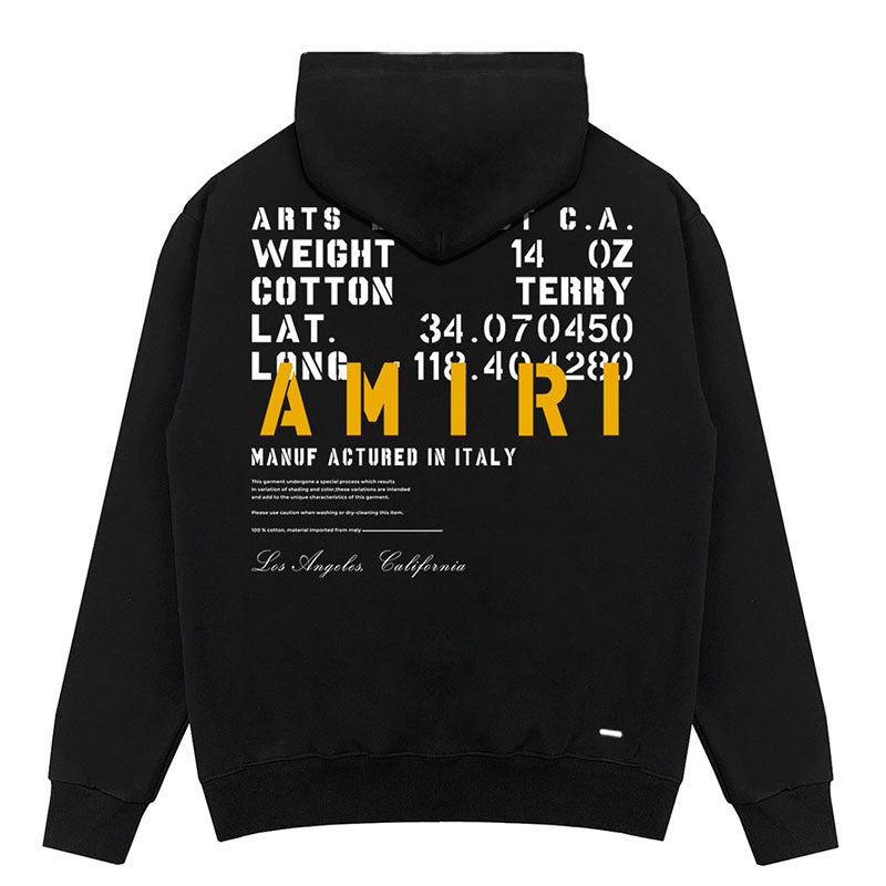 AMIRI Monogram Cotton Hoodie