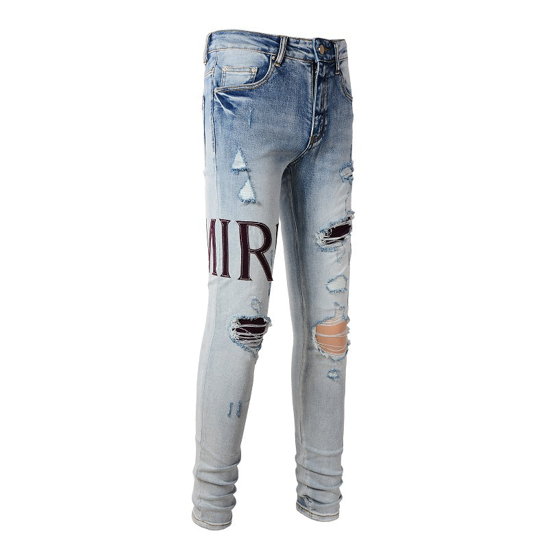 AMIRI Slim Fit Destroyed Jeans #1301