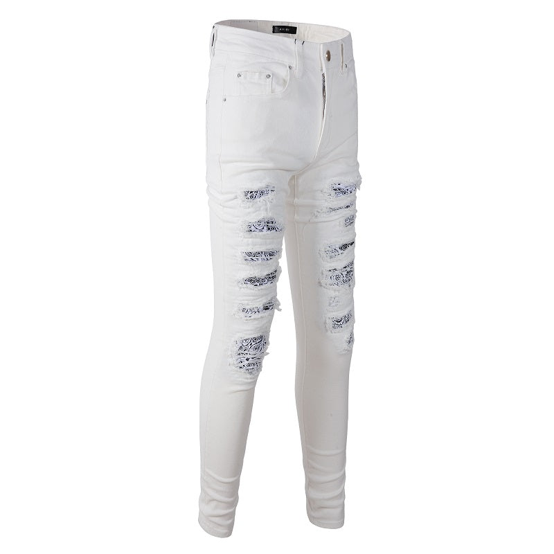 AMIRI Jeans #843 | Slim Fit Distressed Denim