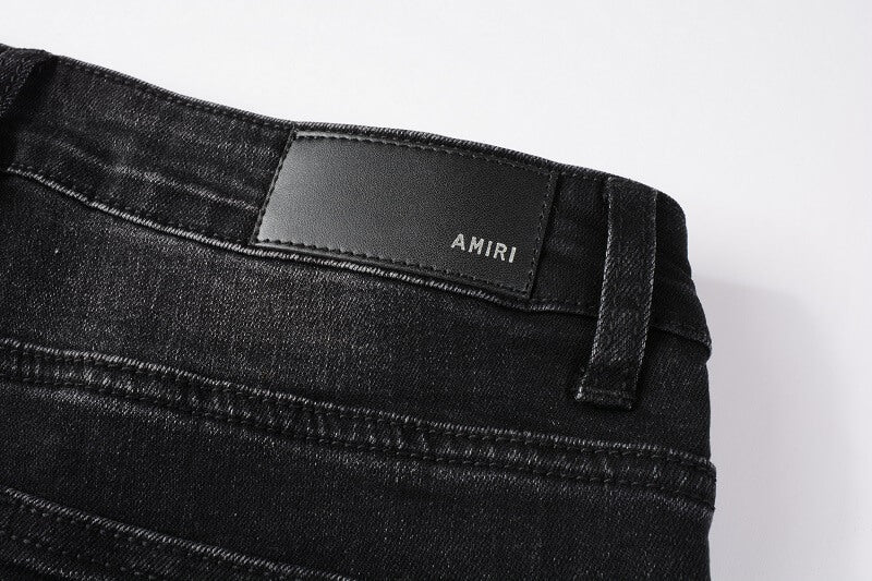 AMIRI Jeans #830 | Slim Fit Distressed Denim