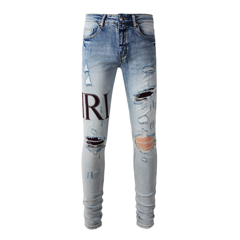 AMIRI Slim Fit Destroyed Jeans #1301