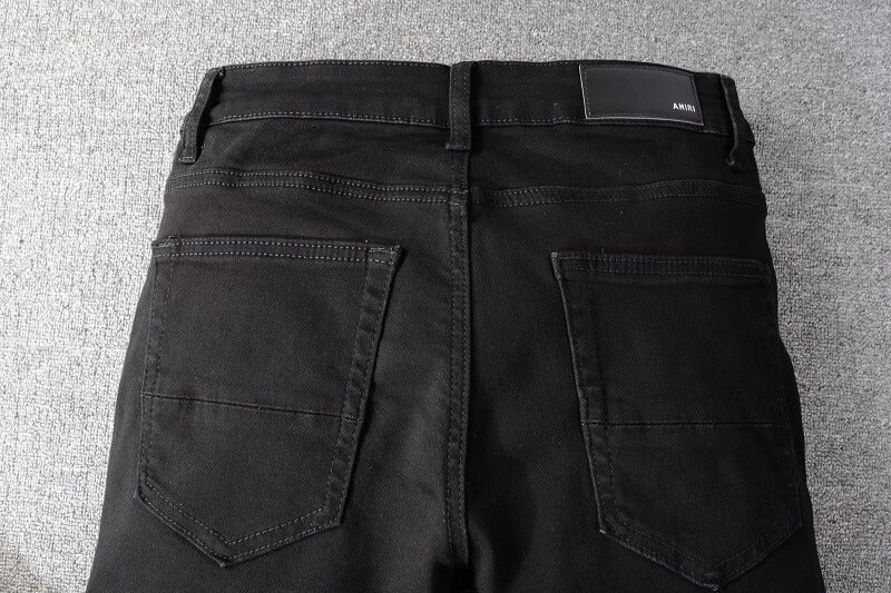 AMIRI Jeans #800 – Slim Fit Distressed Denim