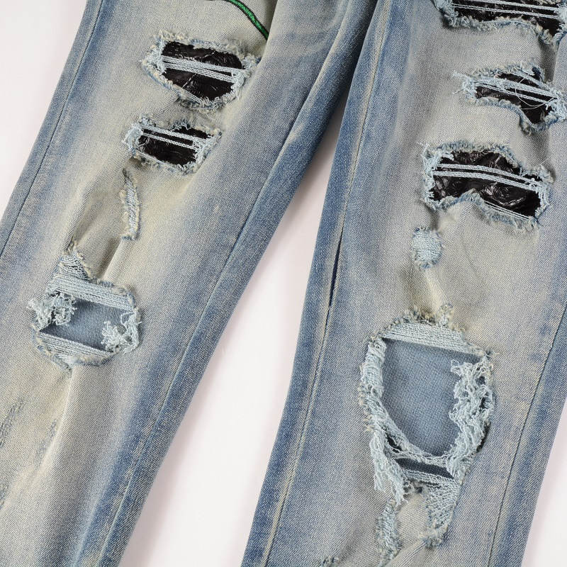AMIRI Slim Fit Distressed Jeans #6561