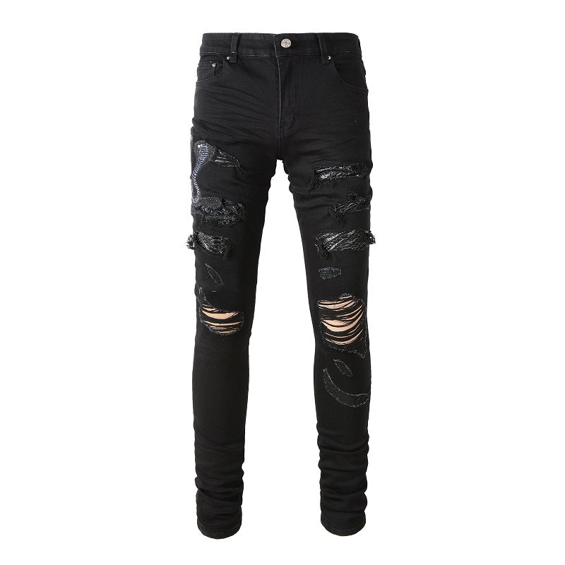 AMIRI Slim Fit Distressed Jeans #8560