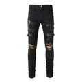 AMIRI Slim Fit Distressed Jeans #8560
