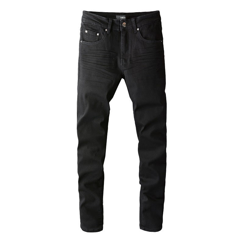 AMIRI Jeans #800 – Slim Fit Distressed Denim