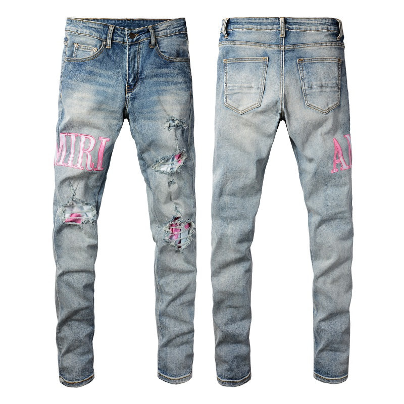 AMIRI Slim Fit Distressed Jeans #1316