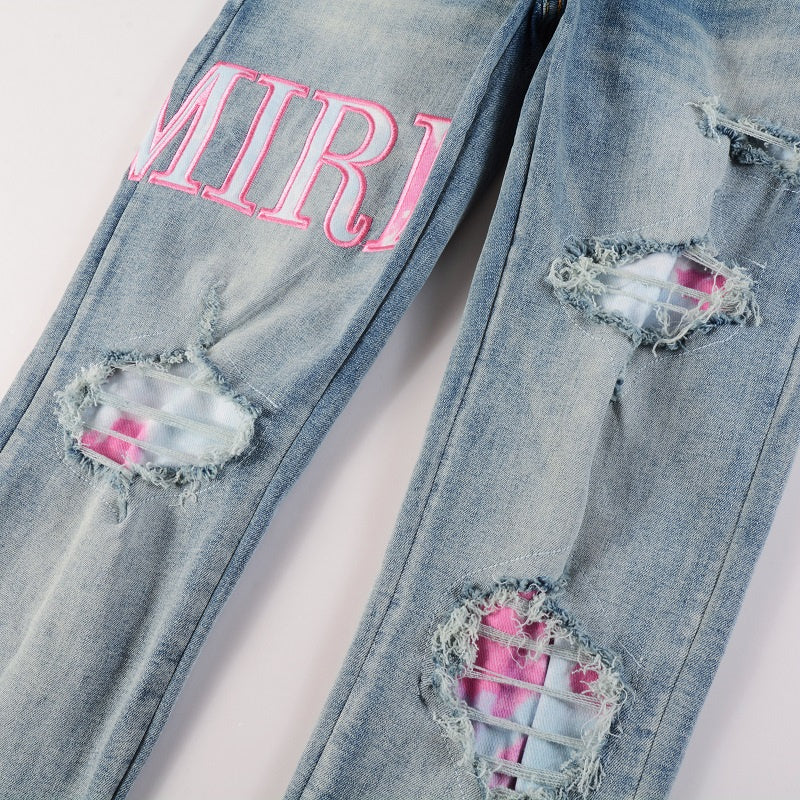 AMIRI Slim Fit Distressed Jeans #1316