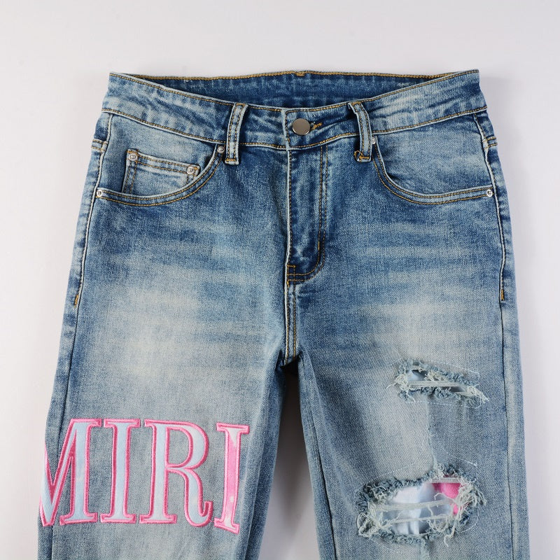 AMIRI Slim Fit Distressed Jeans #1316