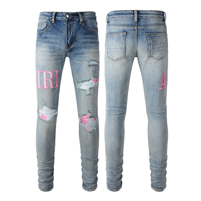 AMIRI Slim Fit Distressed Jeans #1316