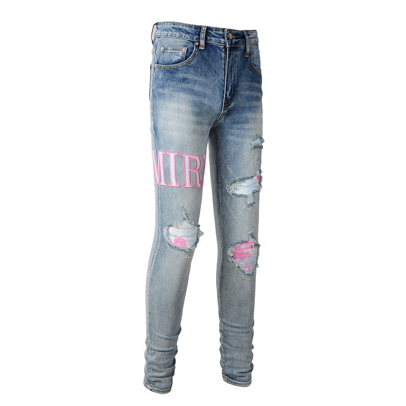 AMIRI Slim Fit Distressed Jeans #1316