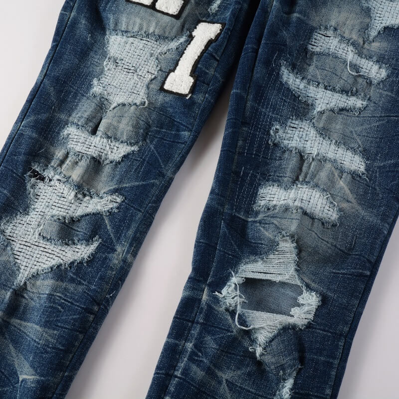AMIRI Slim Fit Distressed Jeans #1314