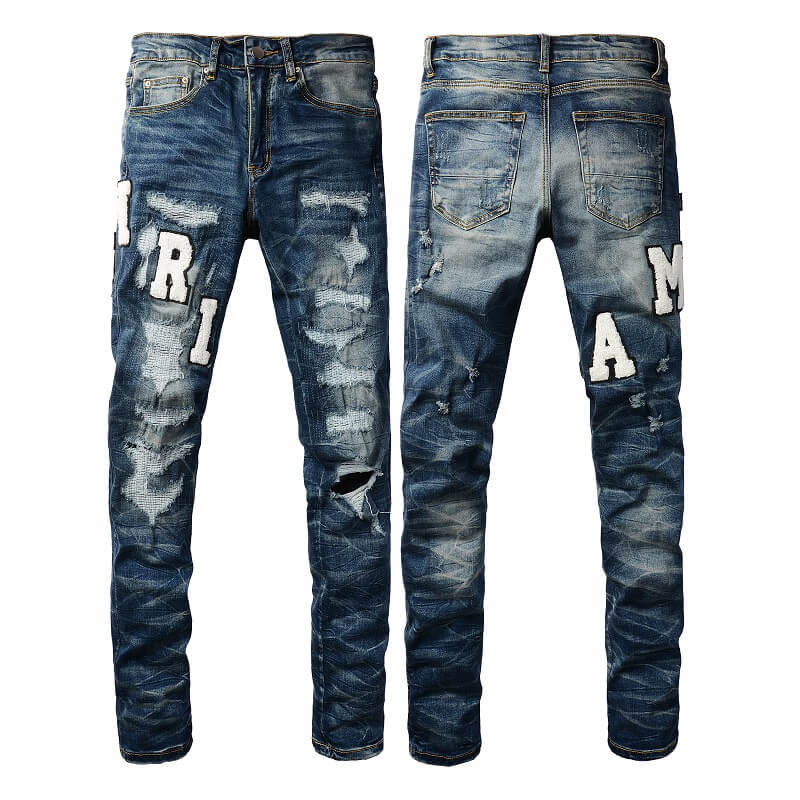 AMIRI Slim Fit Distressed Jeans #1314