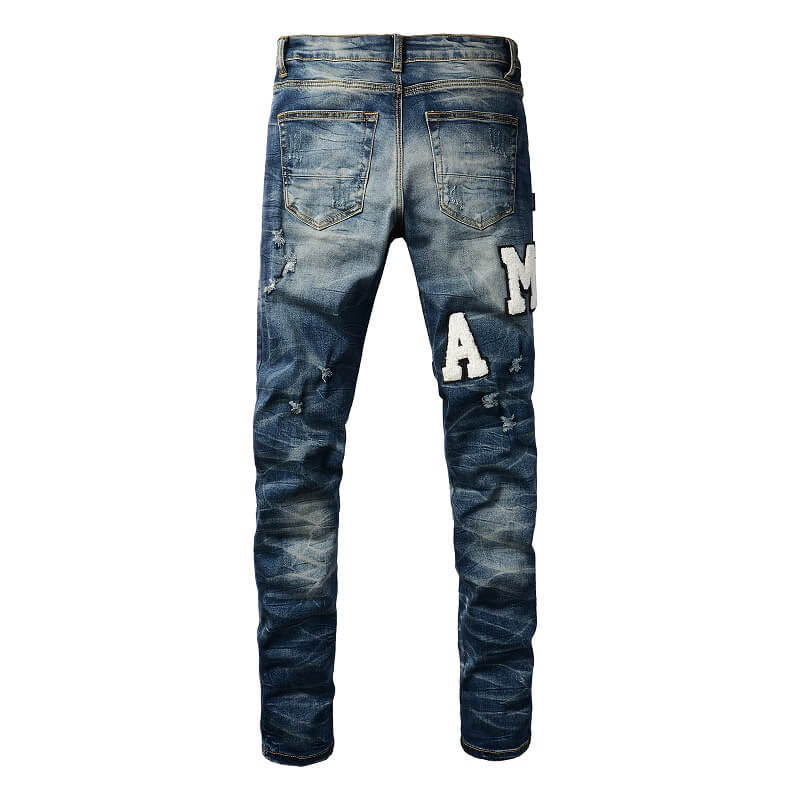 AMIRI Slim Fit Distressed Jeans #1314