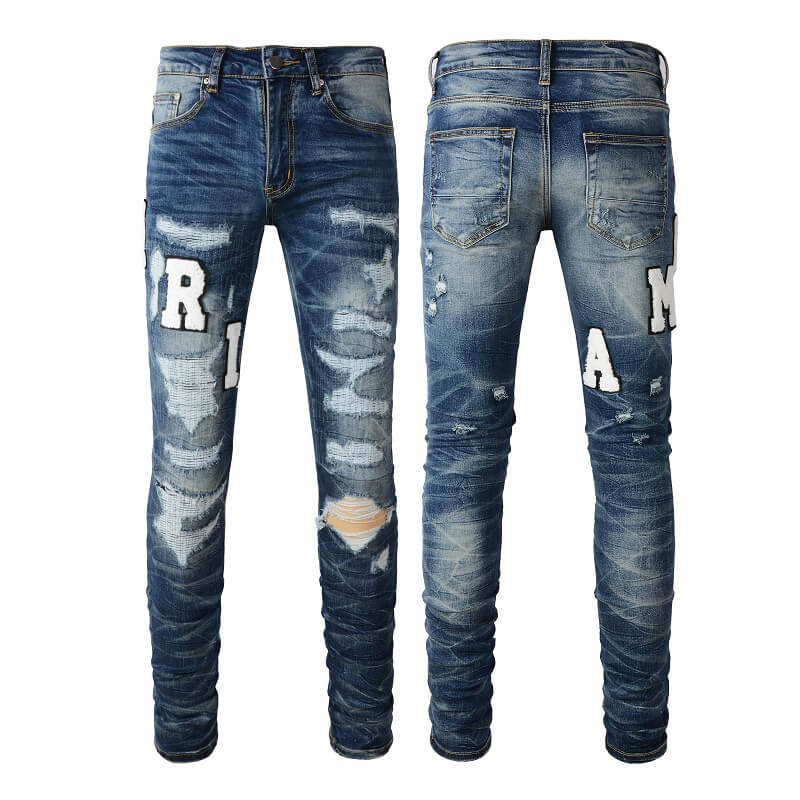 AMIRI Slim Fit Distressed Jeans #1314