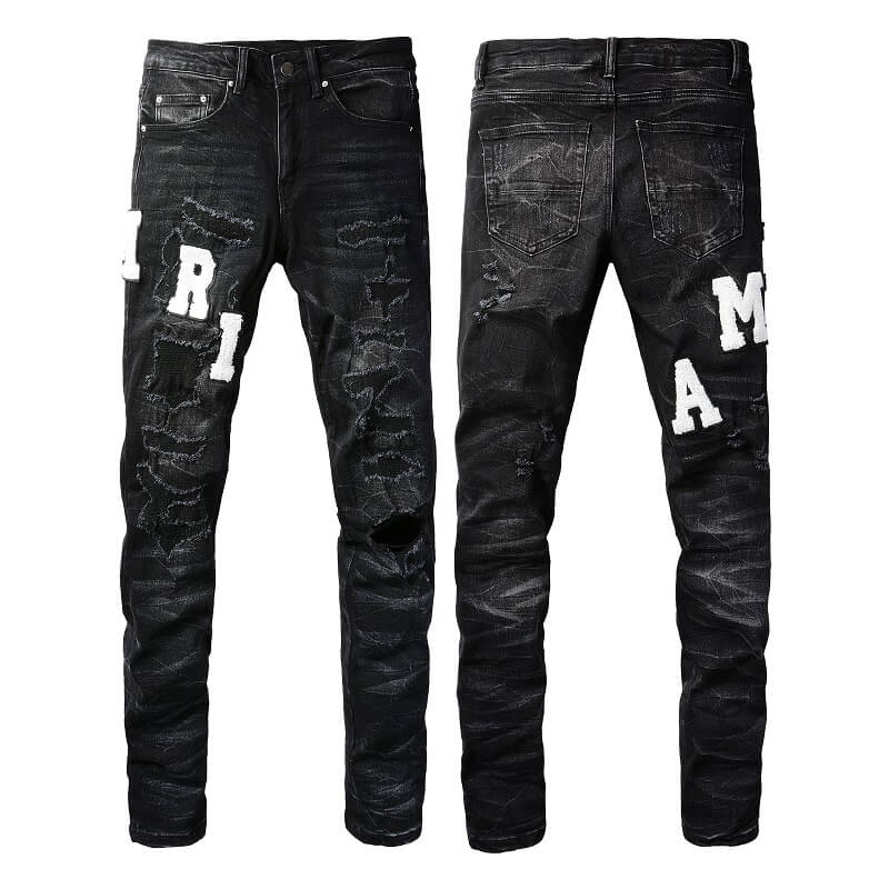 AMIRI Slim Fit Distressed Jeans #1313