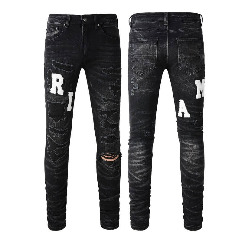 AMIRI Slim Fit Distressed Jeans #1313