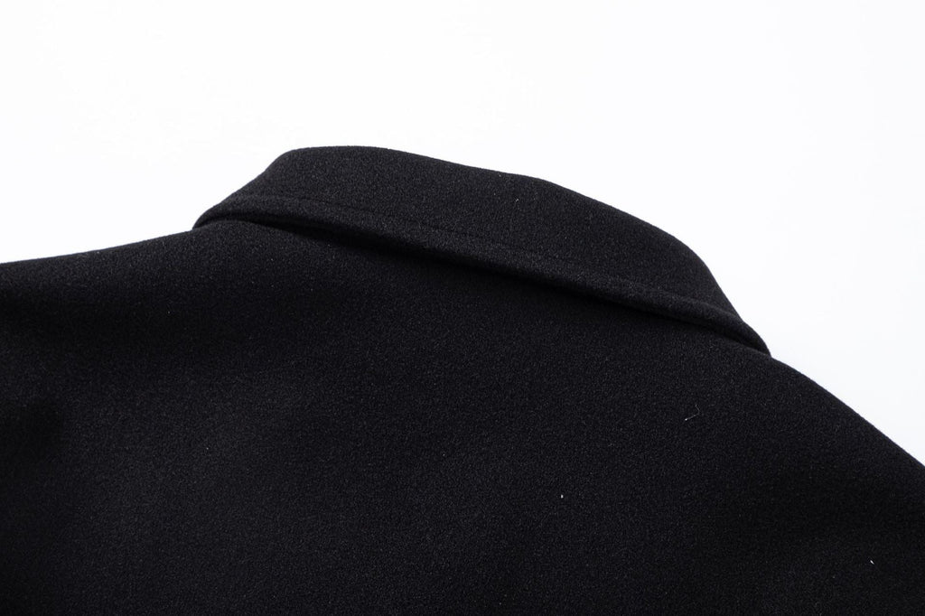 AMIRI Bone Embroidered Baseball Jacket – Black White & Black Blue