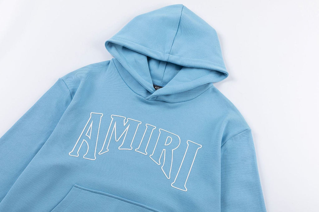 AMIRI Zoltar Logo-Print Cotton-Jersey Hoodie