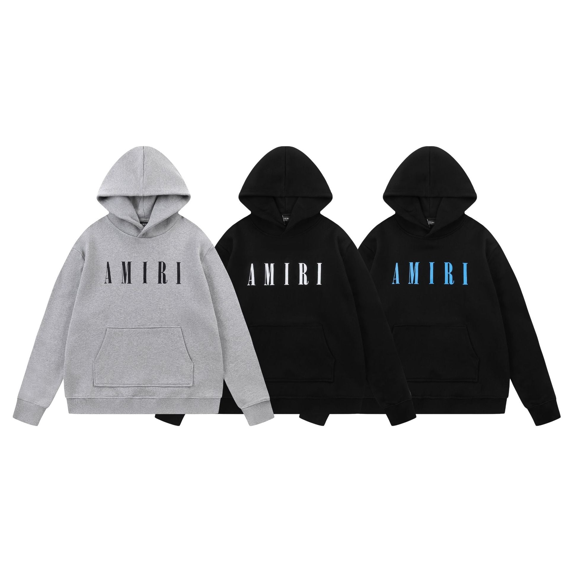 AMIRI Colorblock Cotton Hoodie