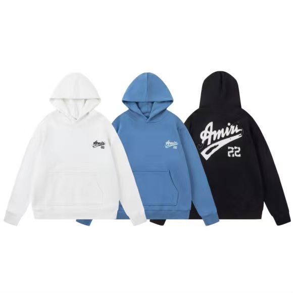 AMIRI Distressed Logo-Appliquéd Cotton-Jersey Hoodie