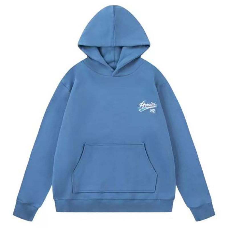 AMIRI Distressed Logo-Appliquéd Cotton-Jersey Hoodie