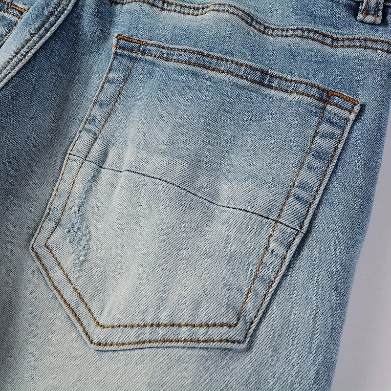 AMIRI Slim Fit Distressed Jeans #6566