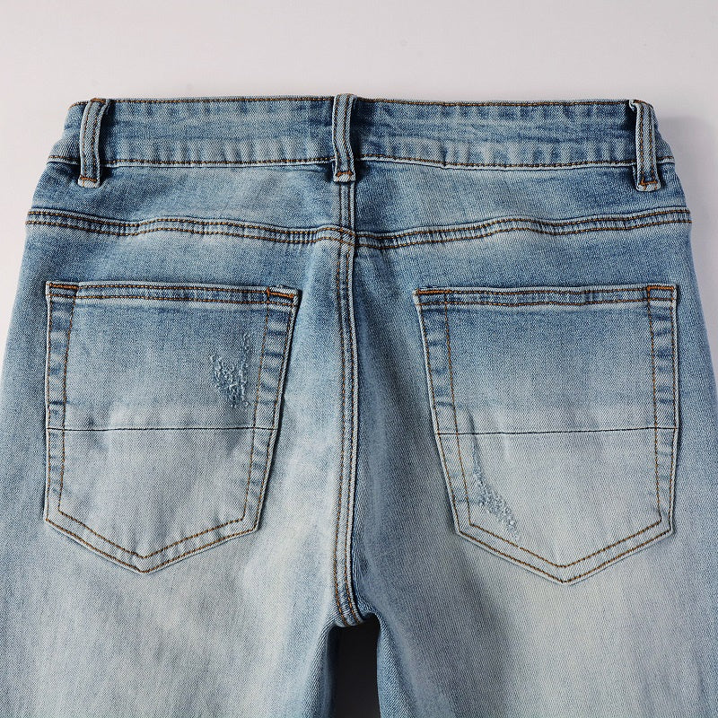 AMIRI Slim Fit Distressed Jeans #6566