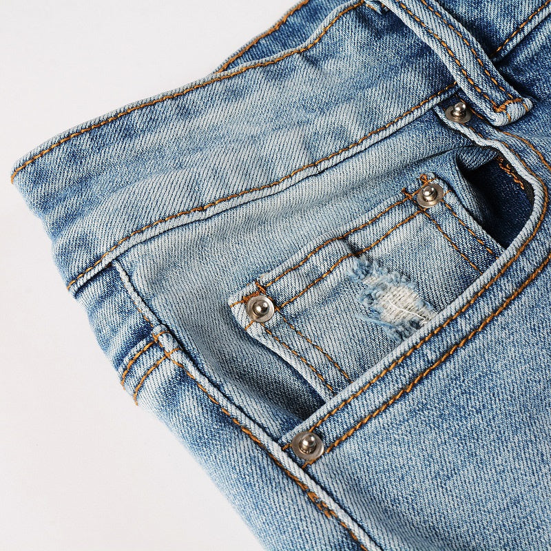 AMIRI Slim Fit Distressed Jeans #6566