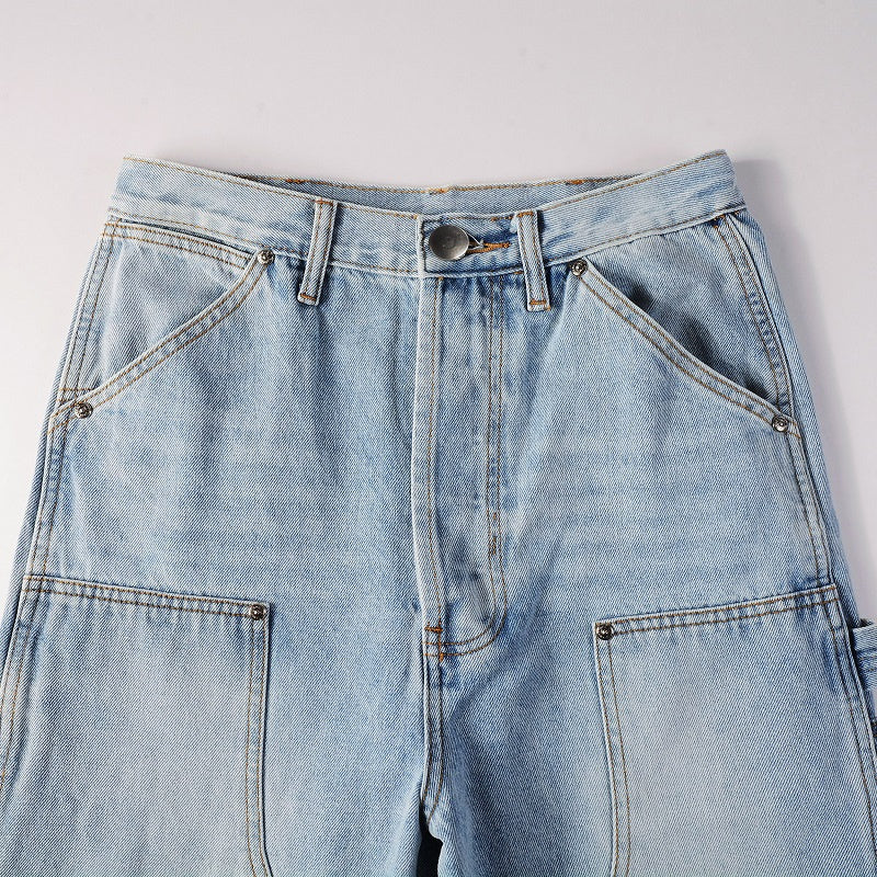 AMIRI Loose Fit Distressed Jeans #9302