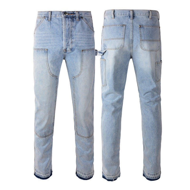 AMIRI Loose Fit Distressed Jeans #9302