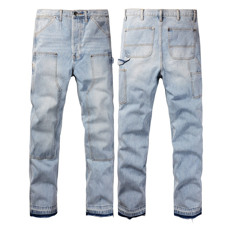 AMIRI Loose Fit Distressed Jeans #9302