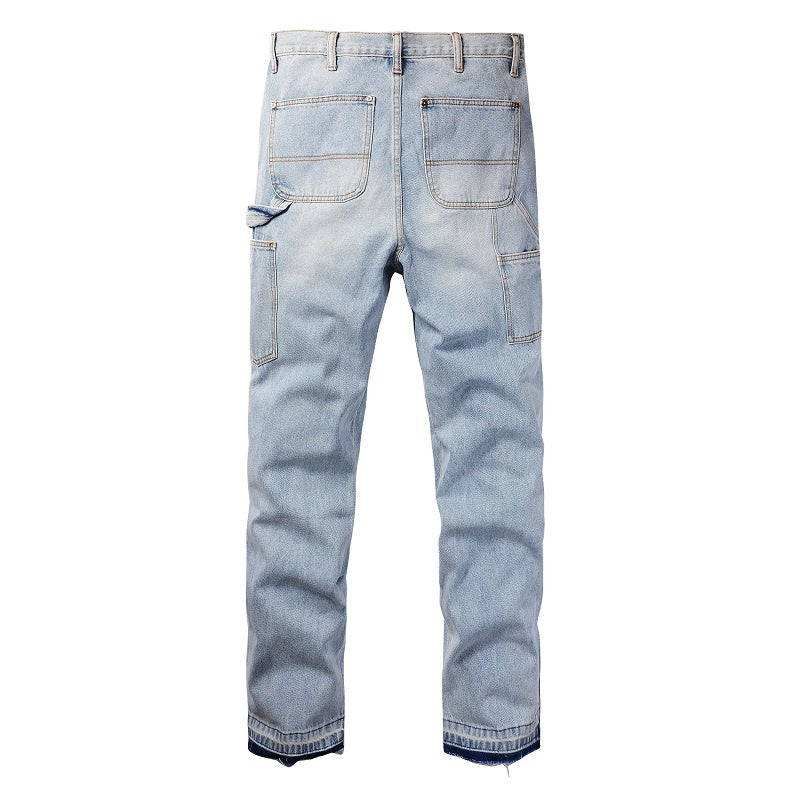 AMIRI Loose Fit Distressed Jeans #9302