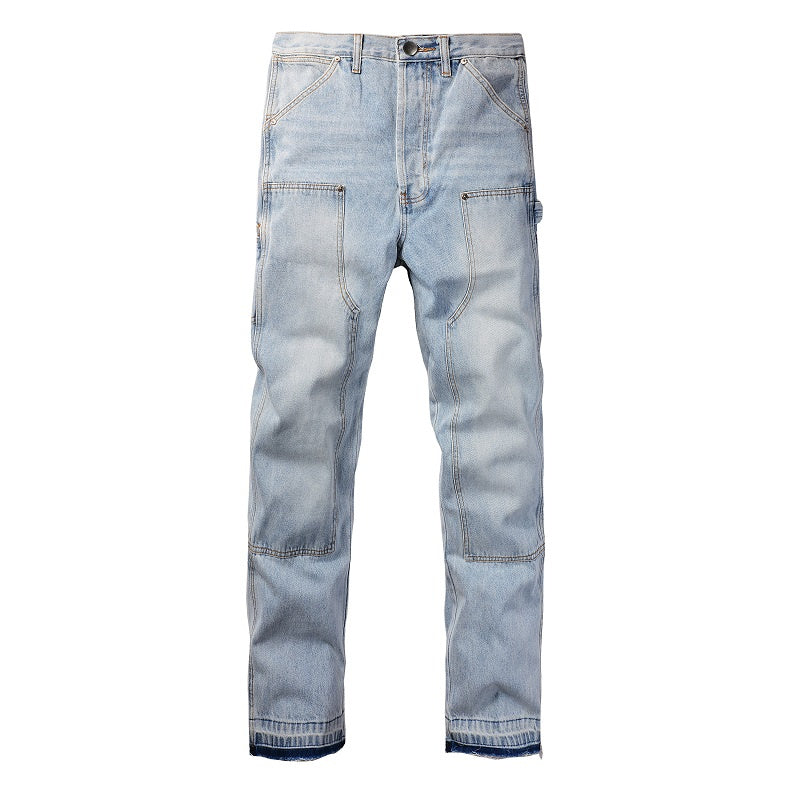 AMIRI Loose Fit Distressed Jeans #9302