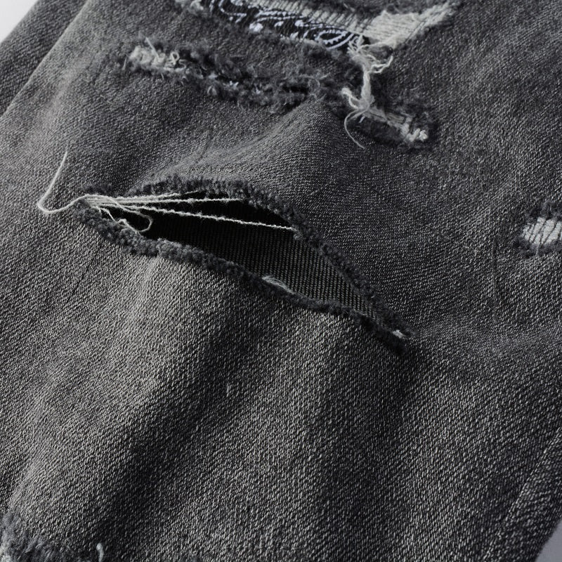 AMIRI Slim Fit Distressed Jeans #6903