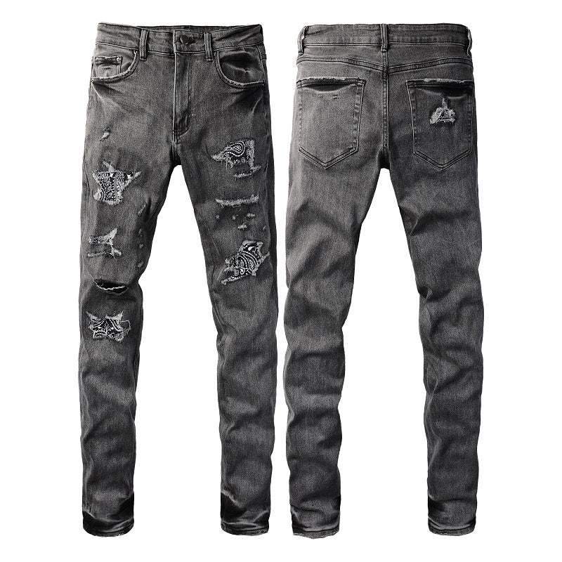 AMIRI Slim Fit Distressed Jeans #6903