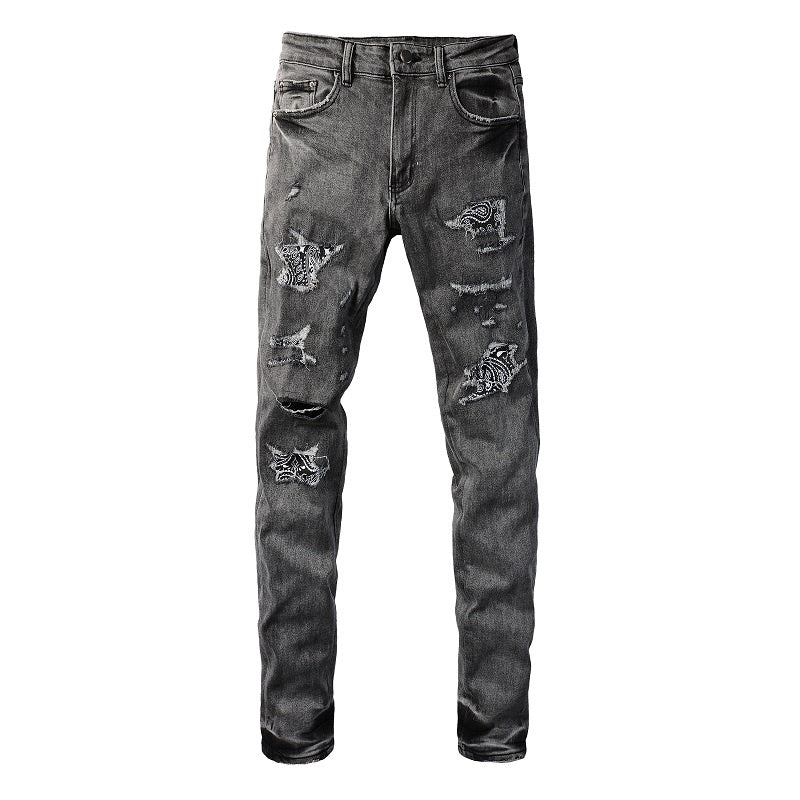 AMIRI Slim Fit Distressed Jeans #6903